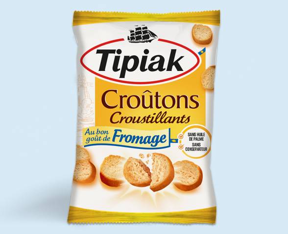 Croûtons croustillants fromage – Tipiak