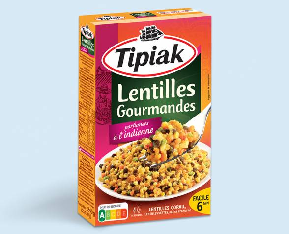 Lentilles Gourmandes parfumées à l'indienne